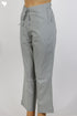 Cambric Cotton Pants in Smoke Grey